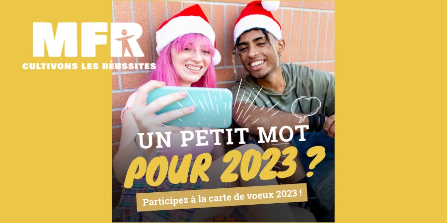 voeux union nationale des mfr 2023 - mfr lucquy