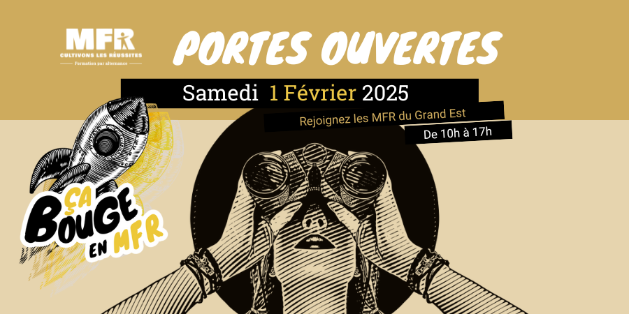 Portes ouvertes - 01 Février 2025 - MFR du grand est